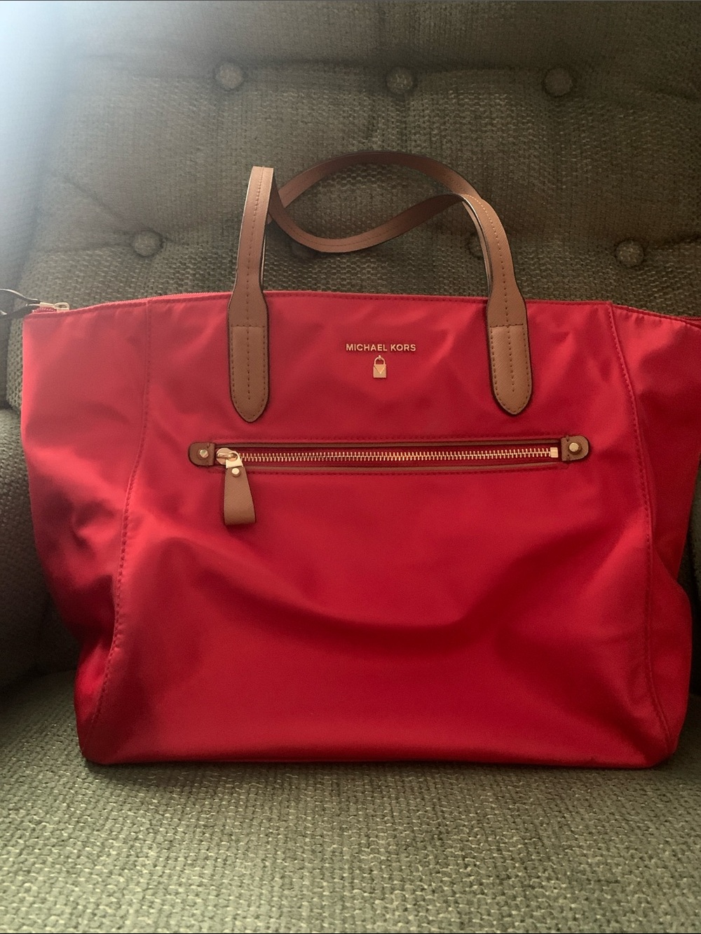Michael Kors Kelsey Nylon Travel Tote